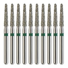 Dental Diamonds FG Burs Football Egg Round End Taper Friction Grip 368 856 850