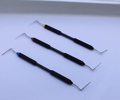 Dental Endo Buchanan Hand Plugger NiTi Tip Fill Obturation Yellow Red Blue ns