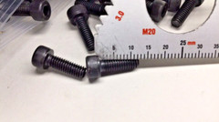 YFS CDC04012-42 Socket Head Cap Screw M4-0.7 x 12mm 12.9 (Pack of 42)Black Plain