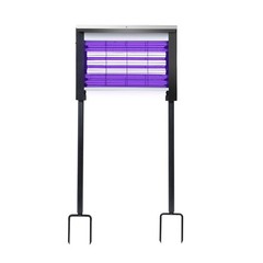 Solar Bug Zapper Outdoor 4500V Mosquito Killer Powered USB Rechargeable IPX5 New