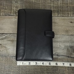 Filofax Nappa Personal Organizer Black Deluxe Nappa Leather 2016 Inserts NEW