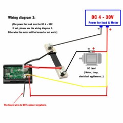 DC 100A 100V Voltmeter Ammeter Volt Amp Meter Voltage Current Tester with Shunt