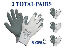 Showa 451 Atlas Therma Fit Insulated Winter Work Glove -3 PAIR- Choose MD,LG,XL