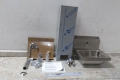 Elkay CHSP1716C 2.2 GPM 9-1/4 In Bowl Width 12 In Bowl L Handwash Sink Kit