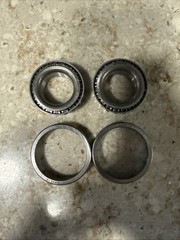 (2 SET) L44649/10 Tapered Roller Bearing Set 1-1/16″ Cone L44649 and Cup L44610
