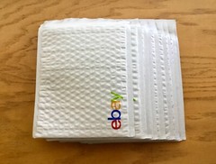 50 Pc eBay Shipping Supplies KIT Padded Bubble Mailers, Boxes, Tissues & Labels