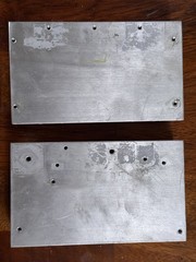 Aluminum Heatsink – 6 1/16″ L x 3 1/2″ W x 1 1/4″ H – 1/4″ Fin Spacing