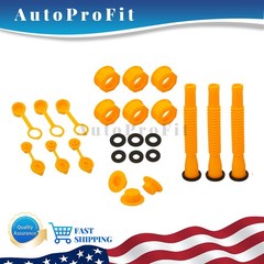 3x Replacement Gas Can Nozzle Spout Vent Kit For Plastic Gas Cans Old Style Cap7