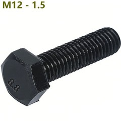 M12 – 1.5 Fine Thread Grade 8.8 Alloy Steel Hex Head Bolts Hex Cap Screws DIN933