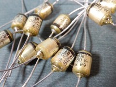 ERO .022uf 160V guitar Tone Capacitors Qty 15 NOS Tested as Shown