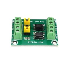 PC817 2-Channel 3.6V-30V Optocoupler Isolation Board Voltage Converter Module