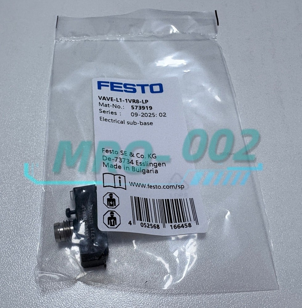 1PC New FESTO VAVE-L1-1VR8-LP 573919 Electrical Connection Board Free Shipping