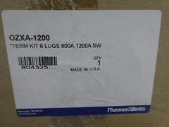 Box Of 6 Abb OZXA-1200 Terminal Lugs 800a 1200a