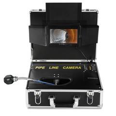VEVOR 50m/165ft Sewer Camera Pipe Inspection Drain Camera 7 inch Screen