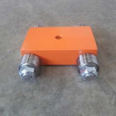 MADE IN USA Drill,lathe mover Machine Skate Set (4), low profile dolly roller