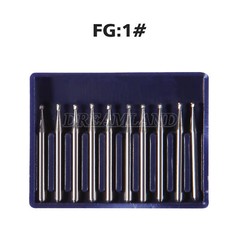 Dental Fresas de carburo de tungsteno FG Fit Alta Velocidad pieza de mano