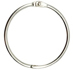 3 Inch (12 Pack) Loose Leaf Binder Book Rings, Heavy Duty Nickel Plated Steel
