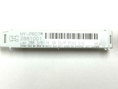3/8-16 HYPRO-7 3FLUTE SPIRAL POINT PLUG TAP BLACK OXIDE OSG 2881001 CLASS 3B