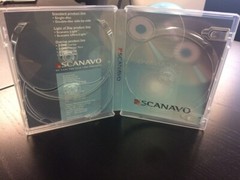 10 Original Scanavo 17mm Triple (3) Blue Blu-Ray Case, Super Clear, BR3/ONET