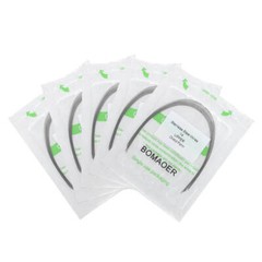 5-200 Packs 014 Upper Dental Orthodontic Stainless Steel Round Arch Wire Ovoid