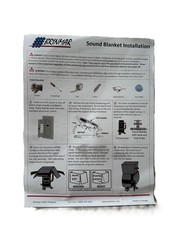 SBUHD Universal-Fit Sound Blanket for Compressor to 10″ x 10″ x 19″ (#0421AC)