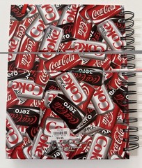 The Coca-Cola Company Spiral Bound Journal Notebook 5in x 7in Blank Lined Pages