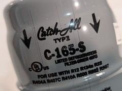 Sporlan C-165-S Catch-All filter-drier 16 cu in 5/8 ODF R410A R22 R134a