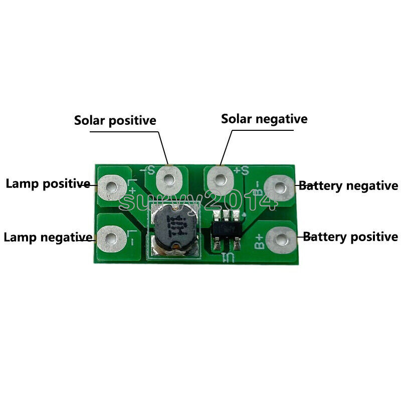 1.2V Light Control Constant Bright Dual Side Solar Road Stud Light Circuit Board