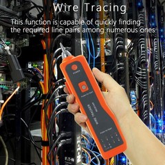 Wire Tester RJ45 RJ11 Cable Tracker Line Finder Multifunction Wire Tracker Et…