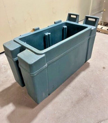 “CAMBRO CPC13134” INSULATED CHILLER BEVERAGE CARRIER CART ON CASTERS-NO COVER