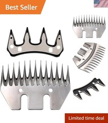 Sheep Shears Blades Straight 13 Tooth Electric Wool Comb Cutter Goats Clipper S