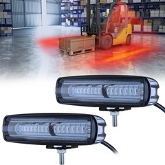 LED Forklift Light Red Zone Warning Lights 2 Pack, Warehouse Safety Line Lamp…