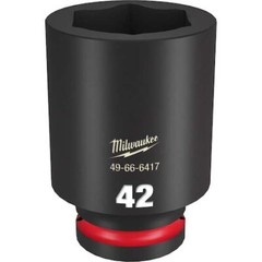Milwaukee Tool 49-66-6417 42Mm Shockwave Impact Duty 3/4 In. Drive Deep Well 6
