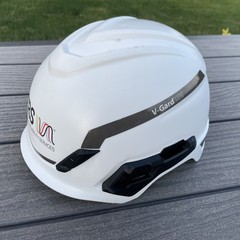 MSA V-Gard H1 Nonvent Safety Helmet Trivent Fas-Trac III Pivot White