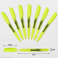 Yellow Highlighters, Bulk Pack Of 120, Bright Color Highlighter, Chisel Tip, …