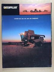 1990s Caterpillar CAT Heavy Equipment 20 BROCHURE LOT