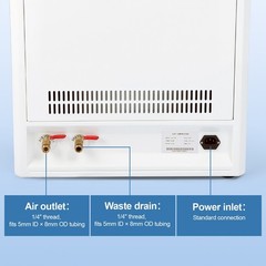 Dental Silent Air Compressor 40L 800W Soundproof Box w/ Wheels 155L/min GA-02X