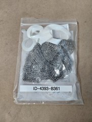 NEW SS Chain Mail Protective Glove Reversible Size Medium 5-Finger Wrist Length