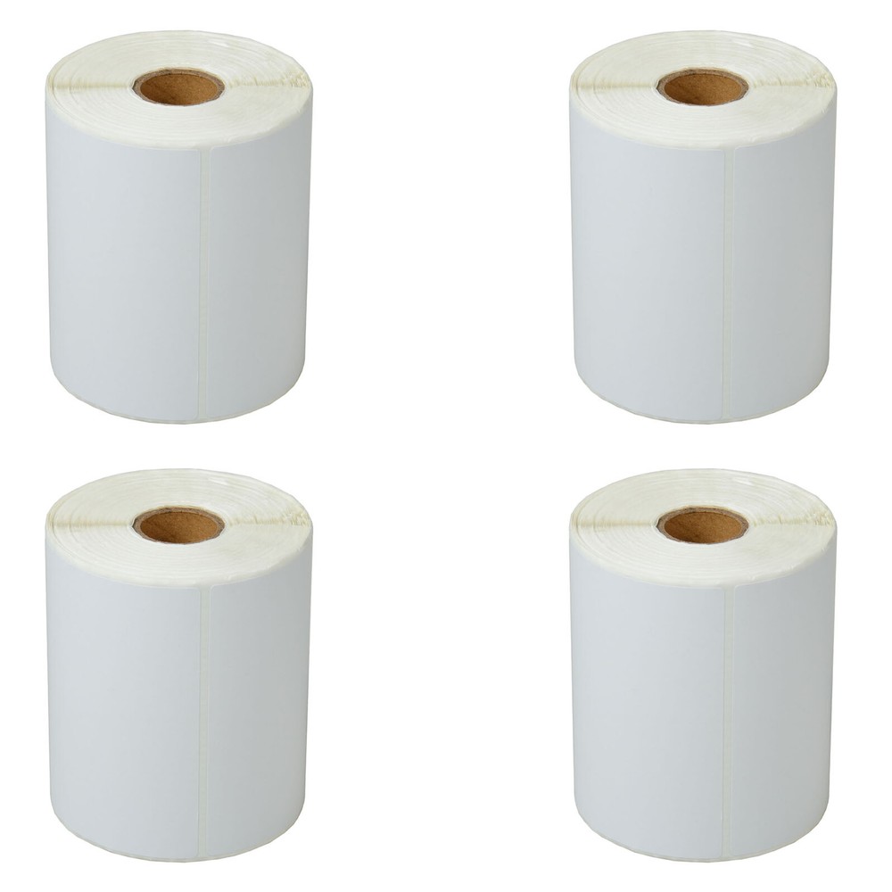4ROLLS 4″ X 6″ 250/Roll 4X6 Direct Thermal Labels for Zebra LP2844 ZP450 Eltron