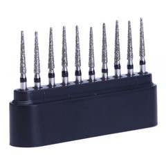 US AZDENT Dental Super Coarse FG Diamond Burs set for High Speed Handpiece