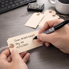 Durable Hang Tags with String – Box of 100 – Versatile Labeling Solution