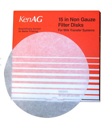 Kenag Non-Gauze Milk Transfer System Filter Disks D532 (15″) 100 Count (X62P)