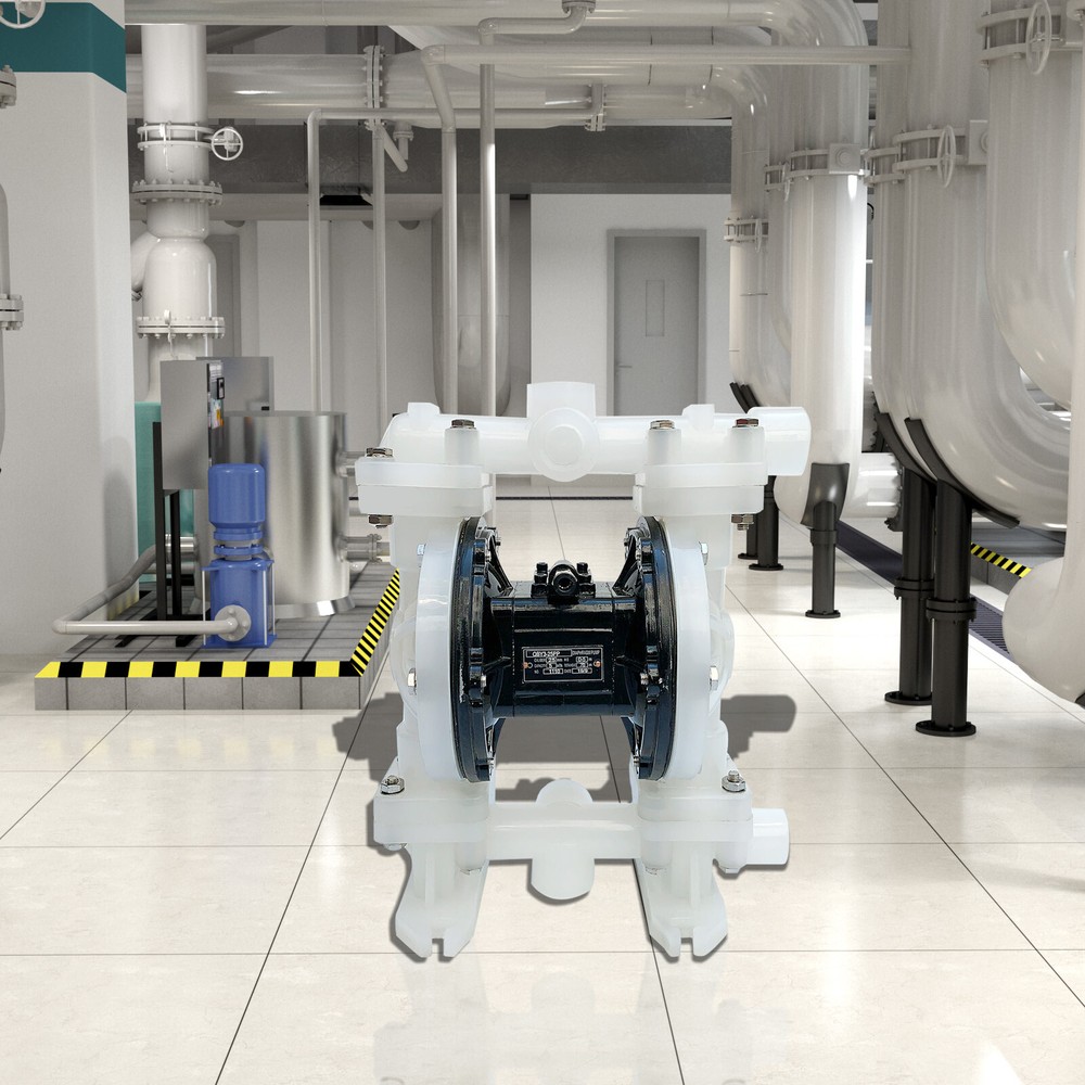 22GPM Air-Operated Double Diaphragm Pump 1-Inch Inlet/Outlet Max 100PSI