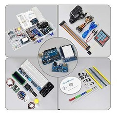Super Starter Kit Based on Arduino UNO R3 with Tutorial and Controller Board Com