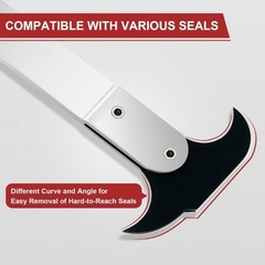 3rd Generation Seal Puller Tool with Heat-Treated Steel & 30% Thicker Dual Hooks