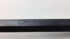 Unbrako 3/4 x 12″ Long Arm Hex Allen Key Key Wrench CR-V