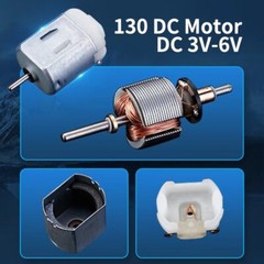 Mini DC Motor DC 3V-6V Small Electric Motor kit for Arduino Hobby Projects DIY
