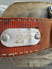 Klein Tools Lineman Safety Belt Model 5480 Size Medium READ Smoke