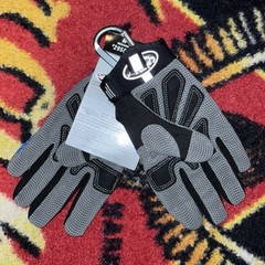 Caiman #2950-4 Synthetic Leather Padded Palm Grip Mechanics Gloves Size Medium