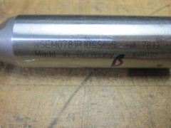Kennametal KSEM0781R10SS100 0.7813″ 25/32″ coolant 10XD drill body indexable tip